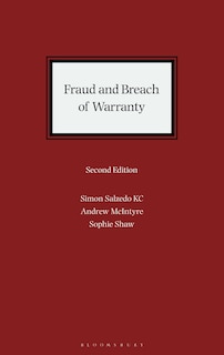 Front cover_Fraud and Breach of Warranty