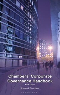 Couverture_Chambers' Corporate Governance Handbook