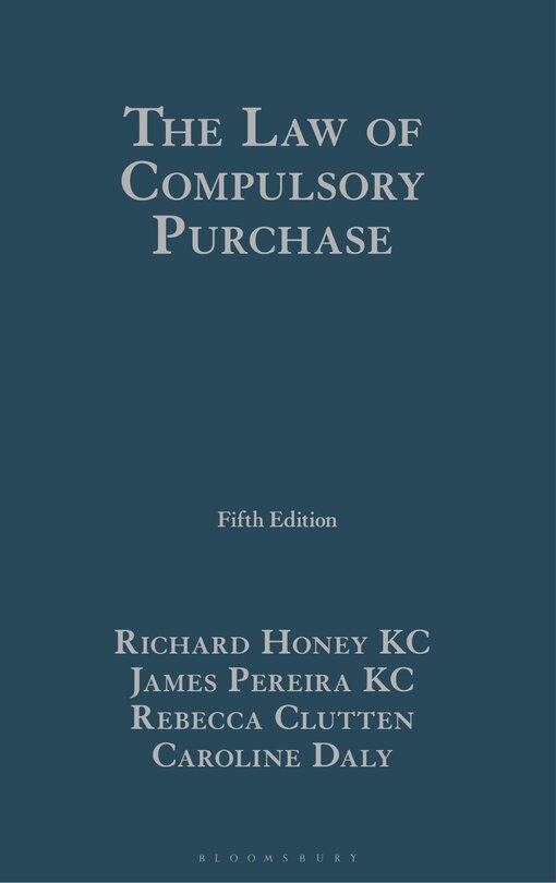 Front cover_The Law of Compulsory Purchase