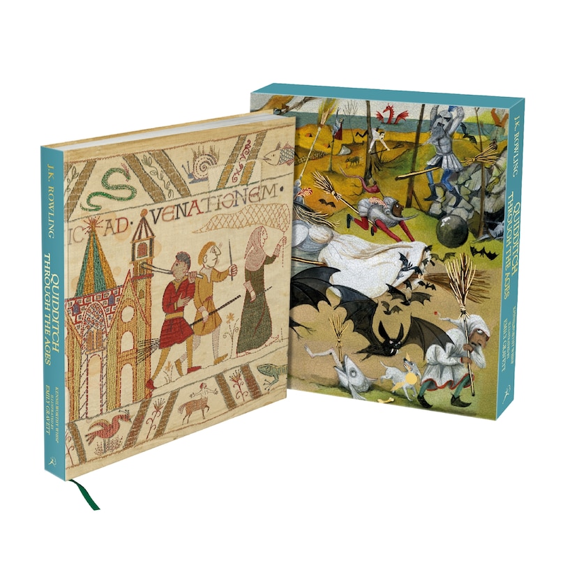 Front cover_Quidditch Through The Ages - Illustrated Edition