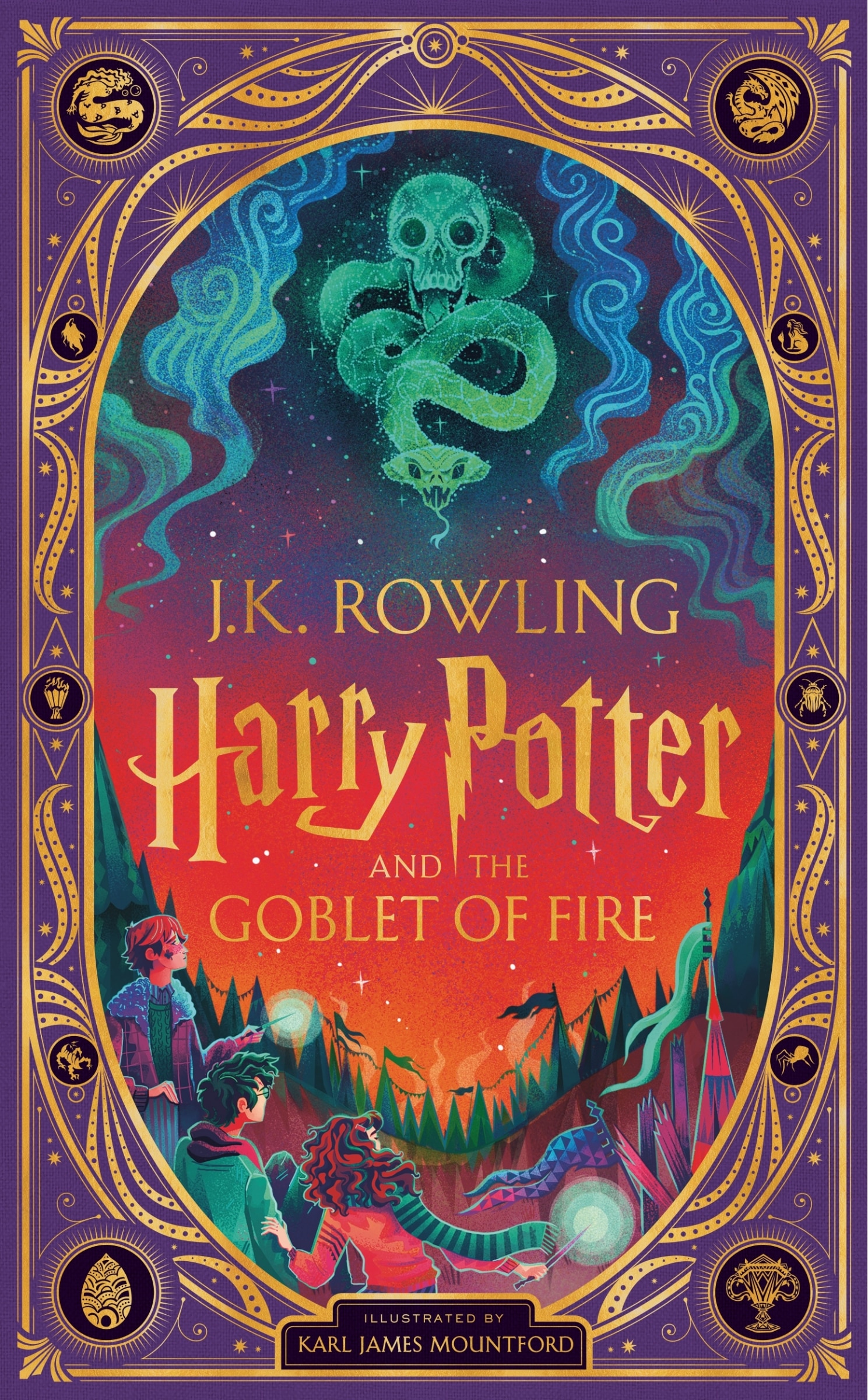 Harry Potter And The Goblet Of Fire (interactive Illustrated