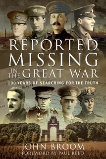 Couverture_Reported Missing In The Great War