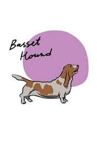 Couverture_Basset Hound Notebook & Journal. Productivity Work Planner & Idea Notepad