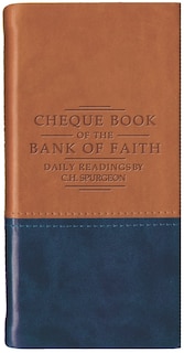 Front cover_Chequebook of the Bank of Faith – Tan/Blue