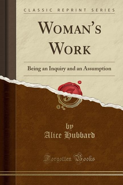 Couverture_Woman's Work