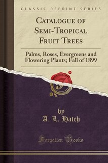Couverture_Catalogue of Semi-Tropical Fruit Trees