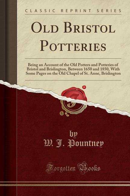 Front cover_Old Bristol Potteries