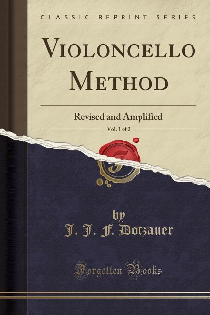 Couverture_Violoncello Method, Vol. 1 of 2