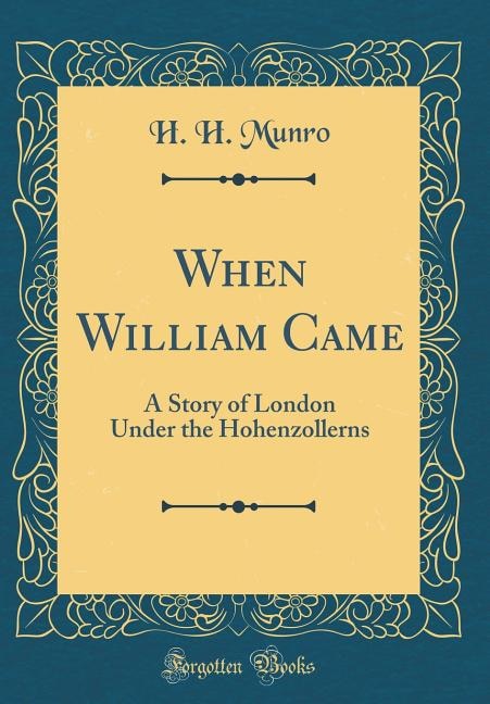 Couverture_When William Came