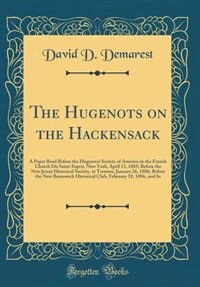 Front cover_The Hugenots on the Hackensack
