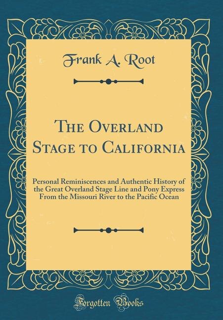 Couverture_The Overland Stage to California