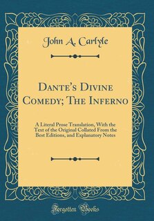 Front cover_Dante's Divine Comedy; The Inferno