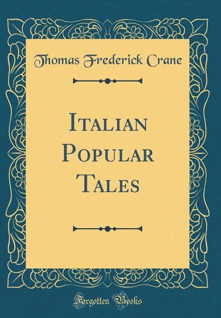Couverture_Italian Popular Tales (Classic Reprint)