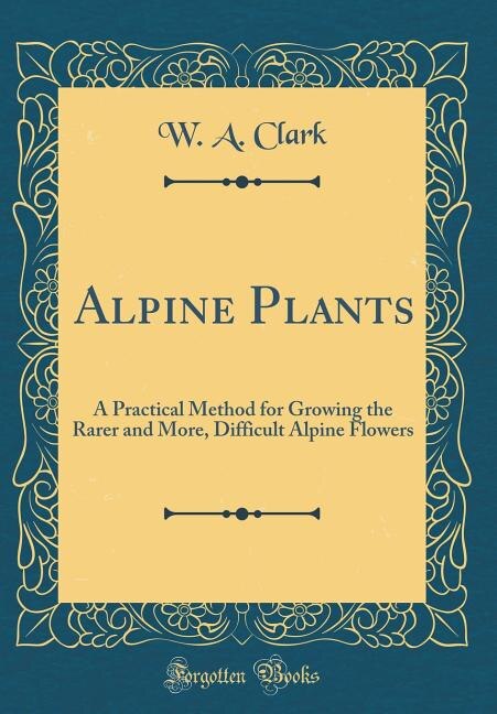 Couverture_Alpine Plants
