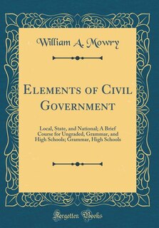 Couverture_Elements of Civil Government