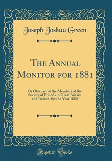 Front cover_The Annual Monitor for 1881