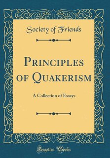 Couverture_Principles of Quakerism
