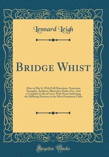 Front cover_Bridge Whist
