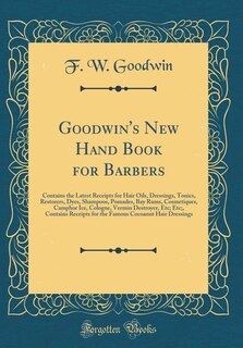 Front cover_Goodwin's New Hand Book for Barbers