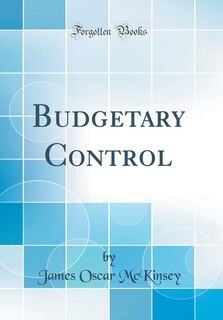 Front cover_Budgetary Control (Classic Reprint)