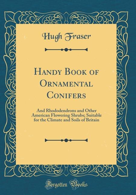 Front cover_Handy Book of Ornamental Conifers