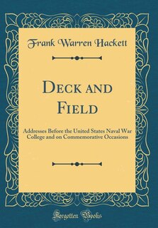Front cover_Deck and Field