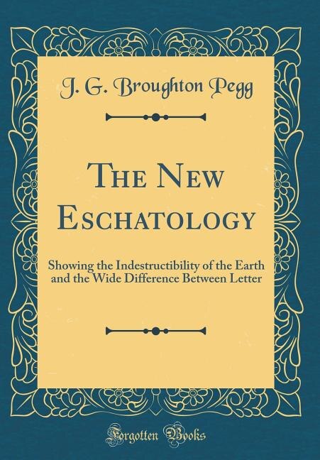 Couverture_The New Eschatology