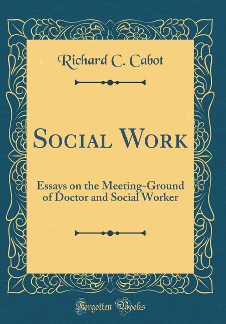 Front cover_Social Work