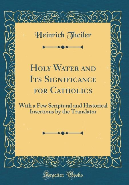 Front cover_Holy Water and Its Significance for Catholics