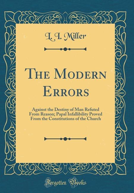 Front cover_The Modern Errors