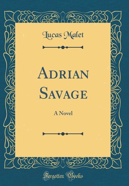 Front cover_Adrian Savage