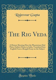 Front cover_The Rig Veda