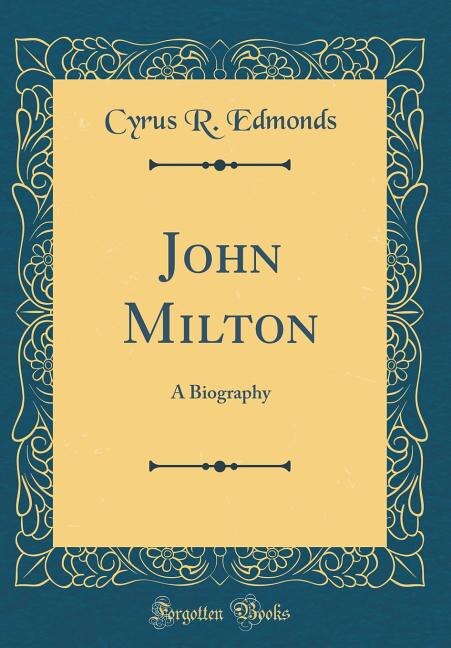 Couverture_John Milton