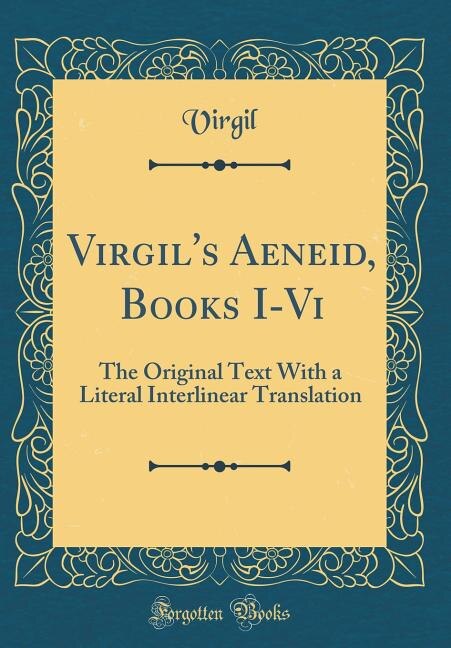 Couverture_Virgil's Aeneid, Books I-Vi