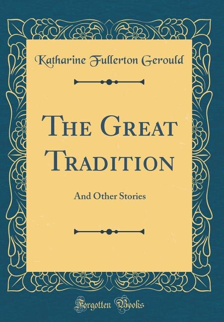Couverture_The Great Tradition