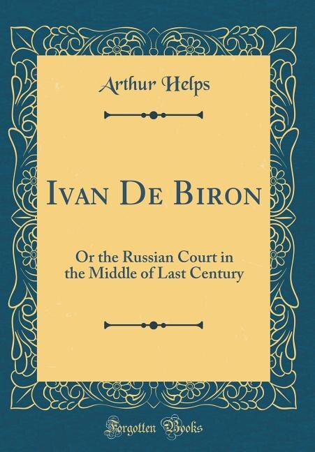 Couverture_Ivan De Biron