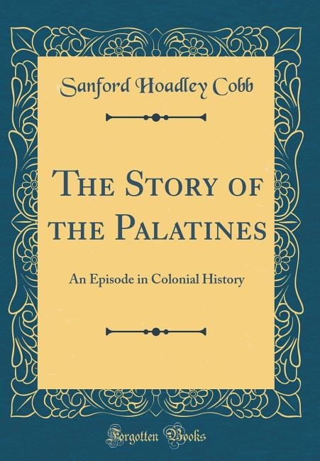 Couverture_The Story of the Palatines