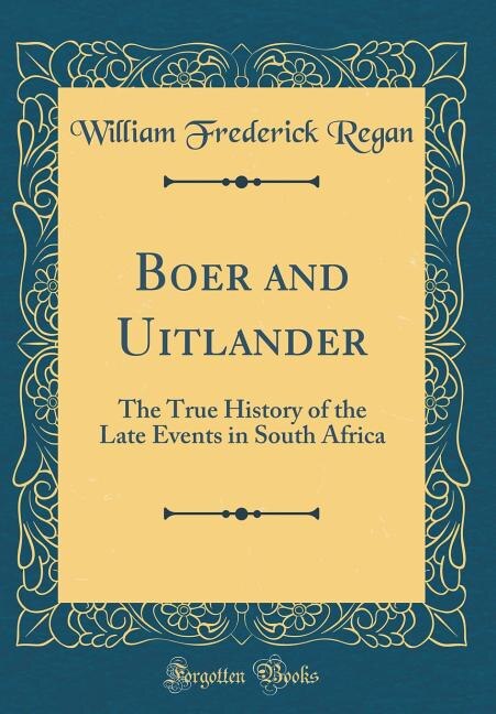 Front cover_Boer and Uitlander
