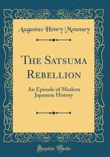 Front cover_The Satsuma Rebellion