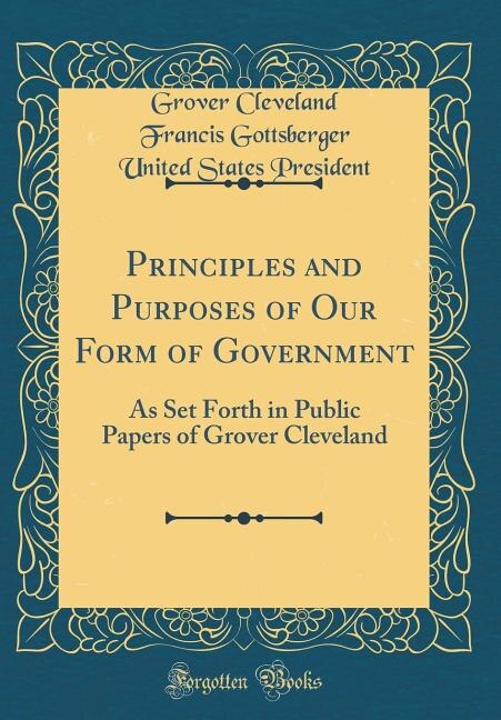 Couverture_Principles and Purposes of Our Form of Government