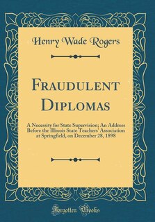Front cover_Fraudulent Diplomas