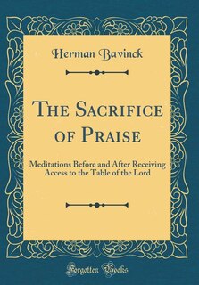 Couverture_The Sacrifice of Praise