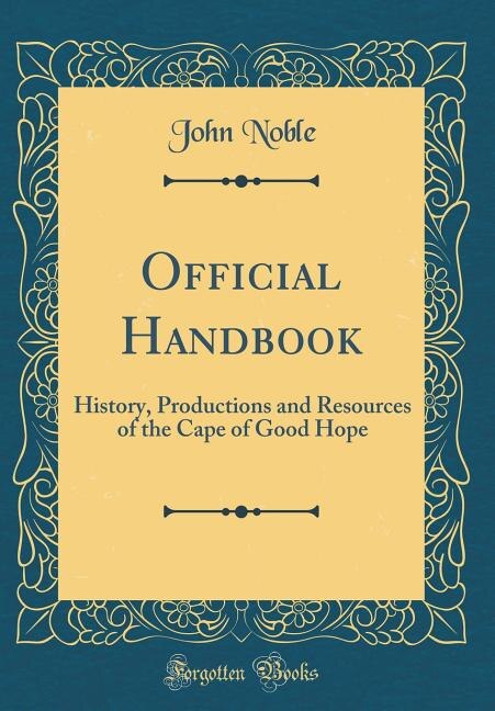Front cover_Official Handbook