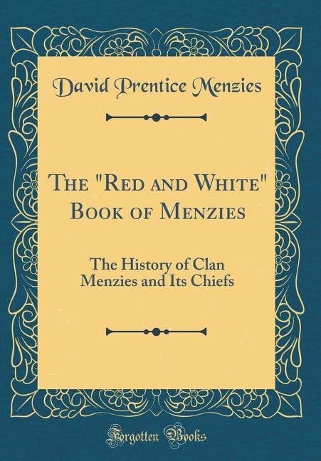 Front cover_The Red and White Book of Menzies