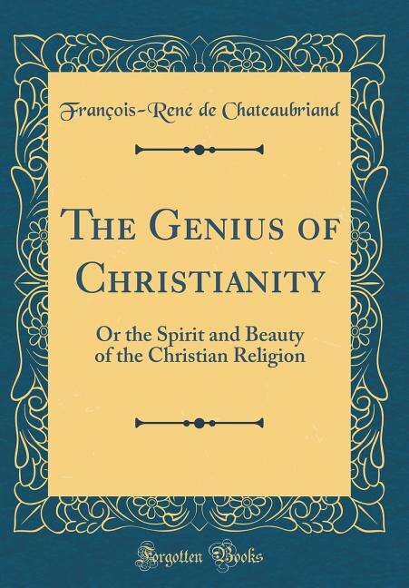 Front cover_The Genius of Christianity