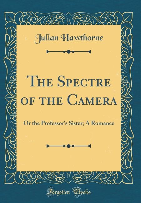 Couverture_The Spectre of the Camera