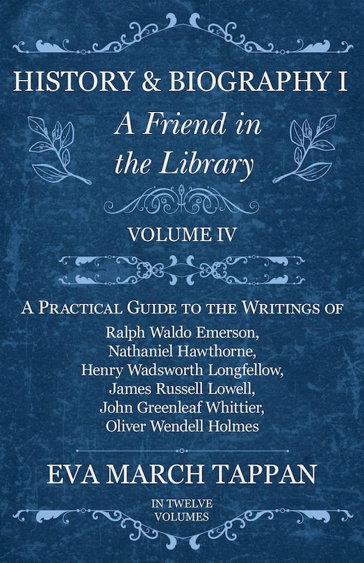 Front cover_History and Biography I - A Friend in the Library