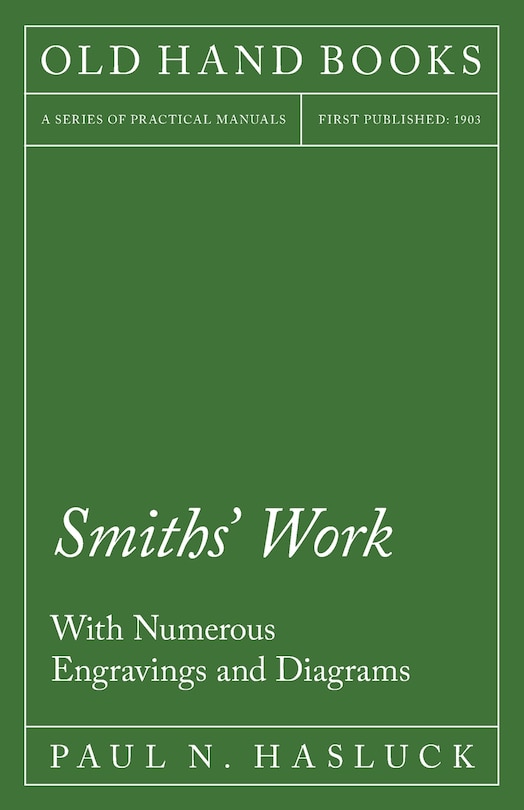 Front cover_Smiths' Work - With Numerous Engravings and Diagrams