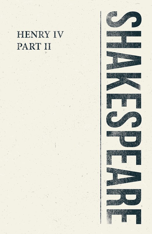Front cover_Henry IV, Part II
