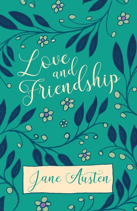 Front cover_Love and Friendship